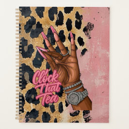 Klok dat theejournaal planner