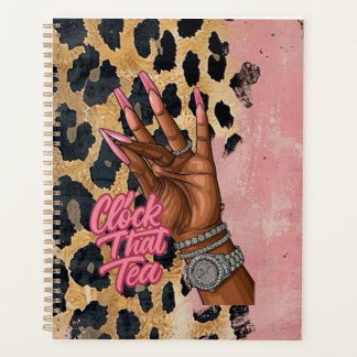 Klok dat theejournaal planner