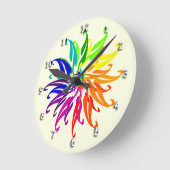 Klok - de Bladeren van het Wiel van de Kleur (Hoek)