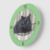 Klok - de Tijd van het Afbeelding van het Pet om t (Hoek)