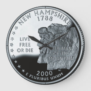 Klok de van Newhampshire van het Kwart van de