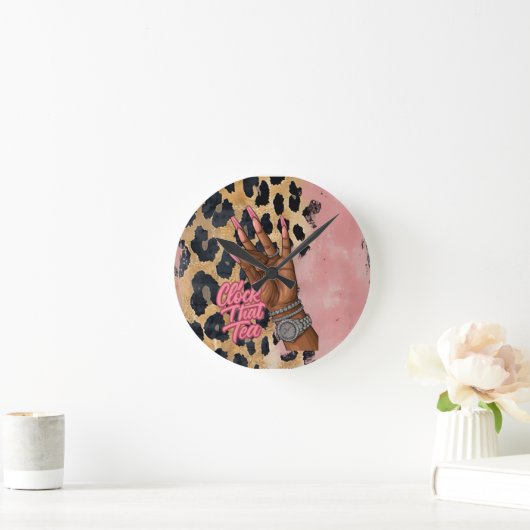 Klok die theewandklok (Huis)