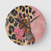 Klok die theewandklok (Voorkant)