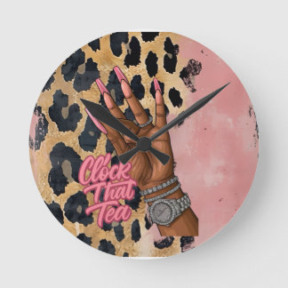 Klok die theewandklok
