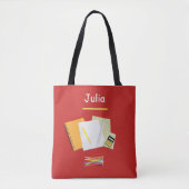 Klok- en banketbakkerswerk tote bag (Voorkant)