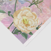  klok en Rozen Decoupage Tissuepapier (Detail)