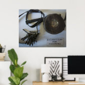 Klok en sleutels van Bodie Watchman Poster (Thuiskantoor)