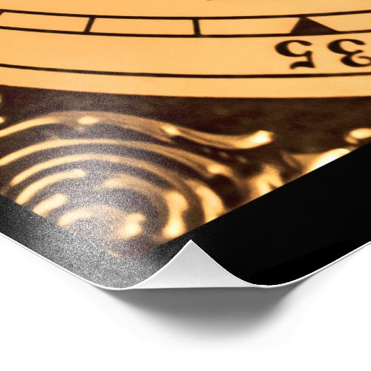 Klok Foto Afdruk (Hoek)