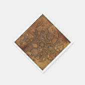 Klok Gears Steampunk Art Servet (Hoek)