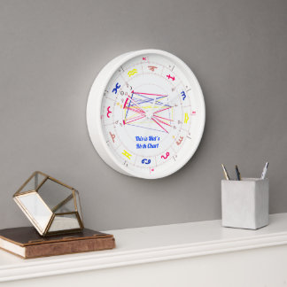 Klok geboortekaart | Astrologie geschenken