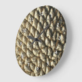 Klok - gedroogd zonnebloemhoofd (Hoek)