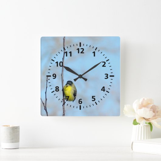 Klok - Gele vink (Huis)