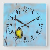 Klok - Gele vink (Voorkant)