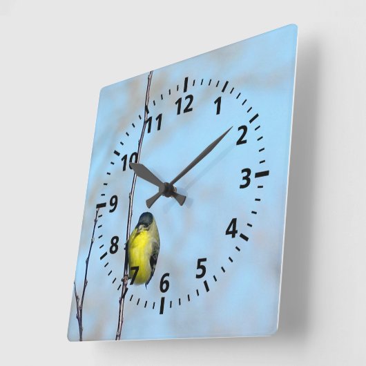 Klok - Gele vink (Hoek)