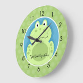 Klok Groene Kikker van de Kikker van de Kikker voe (Hoek)