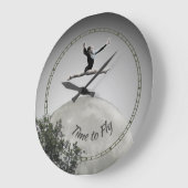 Klok - Gymnast Tijd aan Vliegen (Hoek)