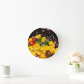 Klok - Helderkleurige pepers (Huis)