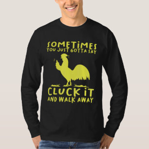 Klok het T-shirt Boerderij meisje 