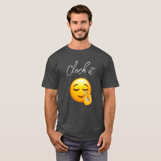 Klok het Tshirt (Voorkant volledig)