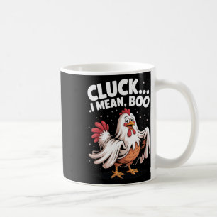 Klok Ik bedoel Boe Grappige Kip Halloween Griezeli Koffiemok