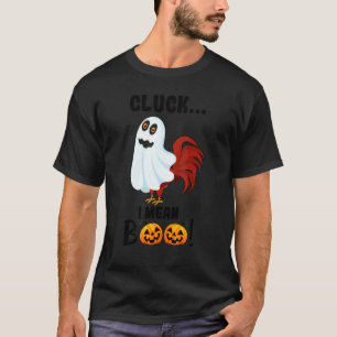 Klok Ik bedoel Boe Kip Halloween T-shirt