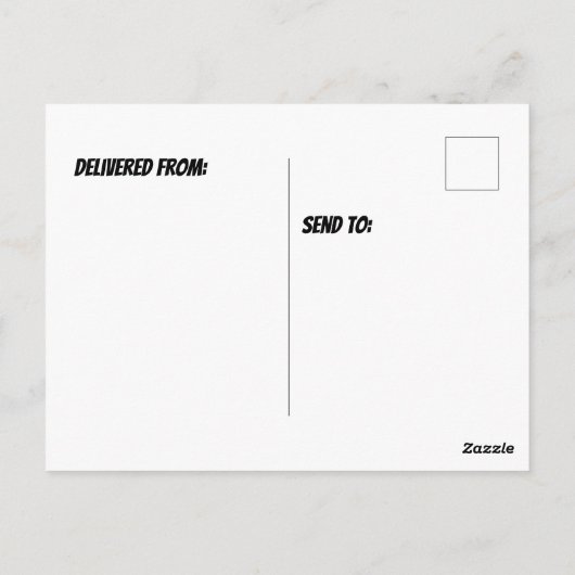 Klok Ik zie dat het tijd is voor je verjaardag Briefkaart (Achterkant)