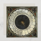 Klok in de Duomo door Paolo Uccello (Voorkant / Achterkant)