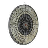 Klok in de Duomo door Paolo Uccello Dartbord (Voorkant Links)