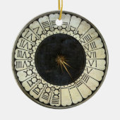 Klok in de Duomo door Paolo Uccello Keramisch Ornament (Voorkant)
