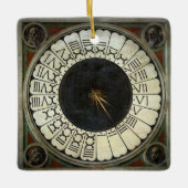 Klok in de Duomo door Paolo Uccello Keramisch Ornament (Voorkant)