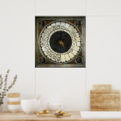 Klok in de Duomo door Paolo Uccello Poster (Keuken)