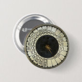 Klok in de Duomo door Paolo Uccello Ronde Button 5,7 Cm (Voorkant /achterkant)