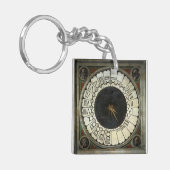 Klok in de Duomo door Paolo Uccello Sleutelhanger (Voorkant Links)