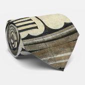 Klok in de Duomo door Paolo Uccello Stropdas (Opgerold)