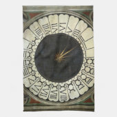 Klok in de Duomo door Paolo Uccello Theedoek (Verticaal)