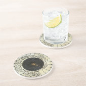 Klok in de Duomo door Paolo Uccello Zandsteen Onderzetter (Zijkant)