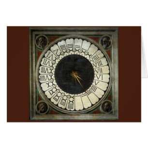 Klok in de Duomo van Paolo Uccello