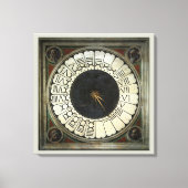 Klok in de Duomo van Paolo Uccello Canvas Afdruk (Voorkant)