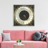 Klok in de Duomo van Paolo Uccello Canvas Afdruk (Insitu (Woonkamer))