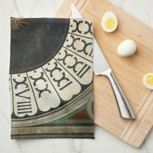 Klok in de Duomo van Paolo Uccello Theedoek