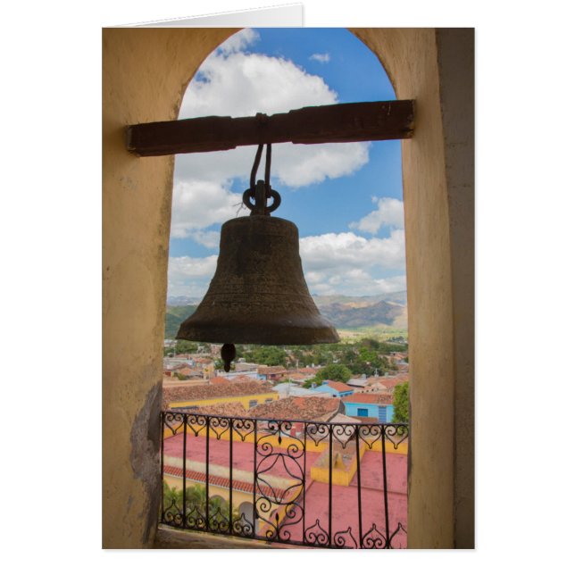 Klok in een kerktoren, Cuba (Voorkant)