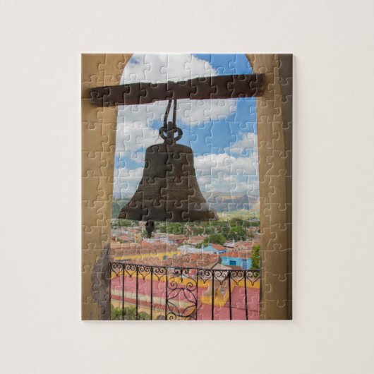 Klok in een kerktoren, Cuba Legpuzzel (Verticaal)
