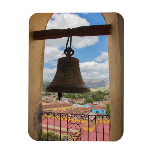 Klok in een kerktoren, Cuba Magneet (Verticaal)