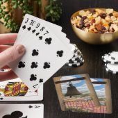 Klok in een kerktoren, Cuba Pokerkaarten (Insitu)