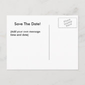 Klok in Great Hall Aankondigingskaart (Achterkant)