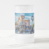 Klok in het centrum van Cape Girardeau, geborste g Matglas Bierpul (Center)