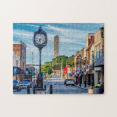 Klok in het centrum van Cape Girardeau Legpuzzel (Horizontaal)