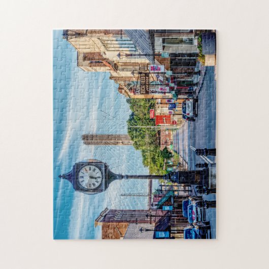 Klok in het centrum van Cape Girardeau Legpuzzel (Verticaal)