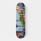 Klok in het centrum van Cape Girardeau Persoonlijk Skateboard (Voorkant)