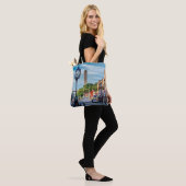 Klok in het centrum van Cape Girardeau Tote Bag (Op model)